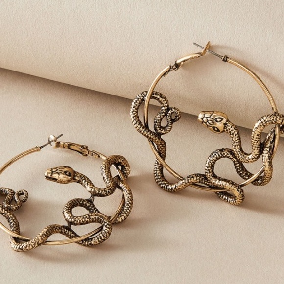 Snake Hoops✨✨ - Picture 3 of 3